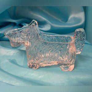 Vintage Glass Scottish Terrier Dog Creamer